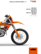 KTM 450 EXC-F Six Days El manual del propietario