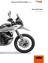 KTM 890 Adventure R El manual del propietario