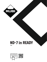 Rubi ND-7in READY 120V 60HZ El manual del propietario