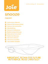 Joie Snooze Napper Travel Cot Manual de usuario