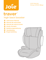 Joie Traver Group 2/3 Toddler Car Seat Manual de usuario