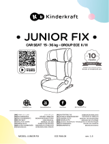 Kinderkraft JUNIOR FIX i-Size Manual de usuario