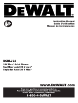 DeWalt DCBL722 Manual de usuario