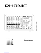 Phonic POWERPOD 740RW Manual de usuario
