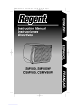 Regent SMV80 Manual de usuario