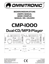 Omnitronic CMP-1000 Manual de usuario