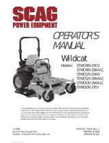 Scag Power Equipment STWC48V-25CV Manual de usuario
