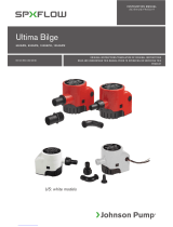 SPX FLOW Ultima Bilge 1250GPH Manual de usuario