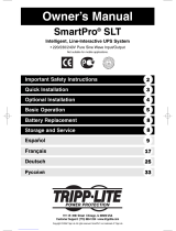 Tripp Lite SmartOnline 220/230/240V Input/Output El manual del propietario