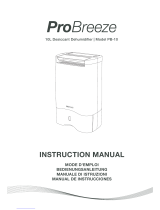 ProBreeze PB-10 Manual de usuario