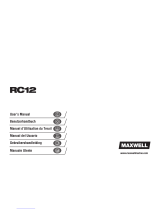 Maxwell RC12 Manual de usuario