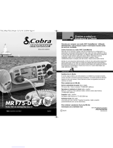 Cobra Marine MARINE MR F75-D Manual del propietario