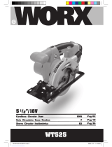 WORX Tools Chainsaw WT525 Manual de usuario