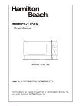 Hamilton Beach P100N30AP-S3B El manual del propietario