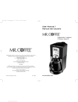 Mr. Coffee FT Series Manual de usuario