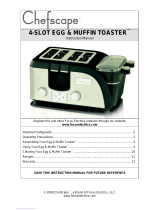 West Bend 4-SLOT EGG & MUFFIN TOASTER Manual de usuario