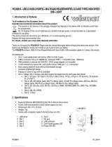 Velleman PCUSB16 Manual de usuario