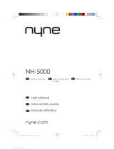 Nyne Home Audio NH-5000 Manual de usuario