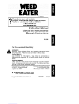 Weed Eater FL26 Manual de usuario
