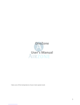 Airzone OneZone Manual de usuario