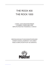 Magnat Audio THE ROCK 400 Manual de usuario