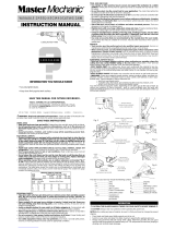 master mechanic TV900 Manual de usuario