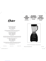 Oster OSTER VERSA PERFORMANCE BLENDER Manual de usuario
