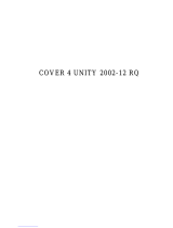 Peavey Unity 2002-12 RQ Manual de usuario