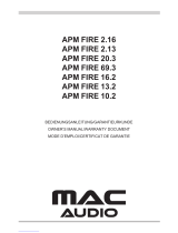 MAC Audio APM FIRE 13.2 El manual del propietario