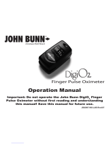 John Bunn DigiO2 Instrucciones de operación