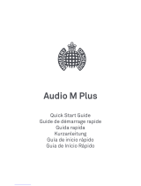 MINISTRY OF SOUND Audio M Plus Manual de usuario