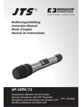 JTS UF-10TH/12 Manual de usuario