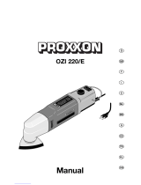 Proxxon OZI 220/E Manual de usuario