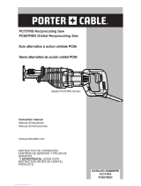 Porter-Cable PC75TRS Manual de usuario