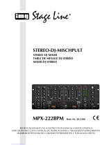 IMG Stage Line MPX-222BPM Manual de usuario