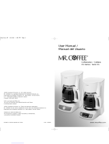 Mr. Coffee 114202 Manual de usuario