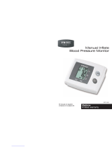 HoMedics Blood Pressure Monitor BPS-060 Manual de usuario