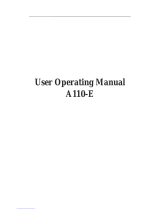 AOC A110-E Manual de usuario