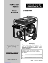 Porter-Cable BSV550-W Manual de usuario