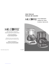 Mr Coffee NL4 Manual de usuario