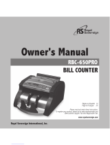 Royal Sovereign RBC-600 El manual del propietario