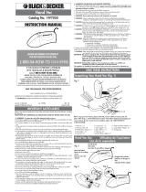 Black & Decker Vacuum Cleaner HV7050 Manual de usuario