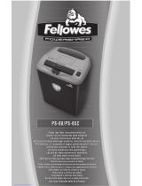 Fellowes Powershred PS-60 Manual de usuario