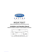 Audiovox VOYAGER MSR7007 El manual del propietario