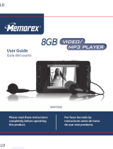Memorex MMP9008 - 8GB USB 2.0 Manual de usuario