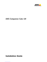 Axis Companion Cube LW Guía de instalación