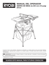 Ryobi BTS16 Manual del operador