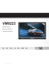 Jensen VM9223 - Touch Screen Double Din MultiMedia Receiver El manual del propietario