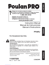 Poulan Pro PP28RJ Manual de usuario