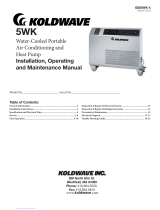 Koldwave 5WK14 Installation, Operating And Maintenance Manual